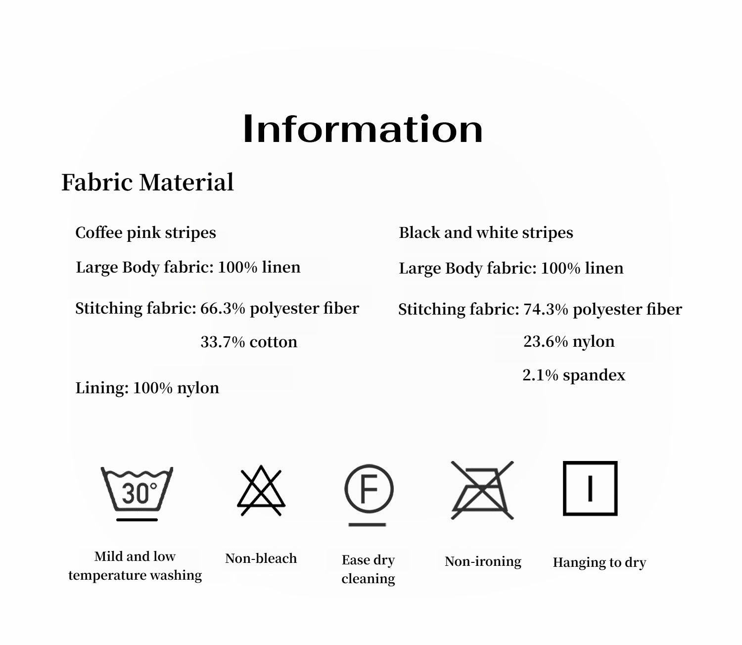 "Fashion Tension" Linen Vertical Stripe Drape Wide Leg Casual Pants