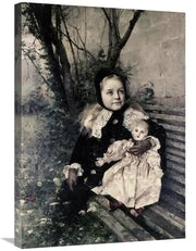 Global Gallery GCS-277136-30-142 30 in. Her Favorite Doll Art Print -