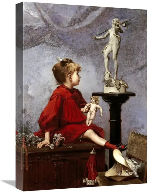 Global Gallery GCS-267823-22-142 22 in. The Doll Art Print - Louis-Rob
