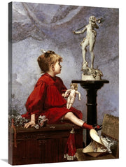 Global Gallery GCS-267823-36-142 36 in. The Doll Art Print - Louis-Rob
