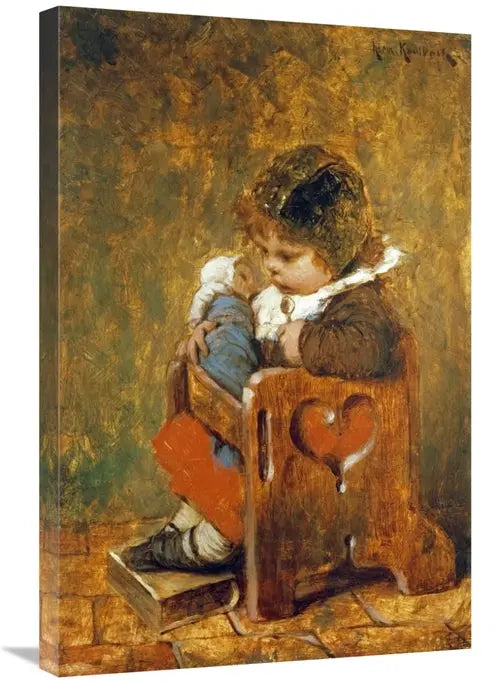 Global Gallery GCS-266657-30-142 30 in. The Favorite Doll Art Print -