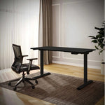 ErgoFlex™ – Electric Standing Desk 55" x 28" with Dual Motor & Memory